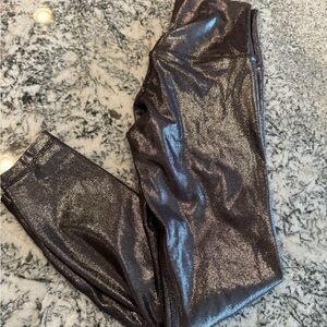 Shiny Metallic Leggings